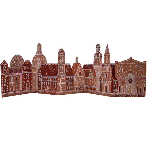 PopUp Adventskalender Pfefferkuchen Dresden