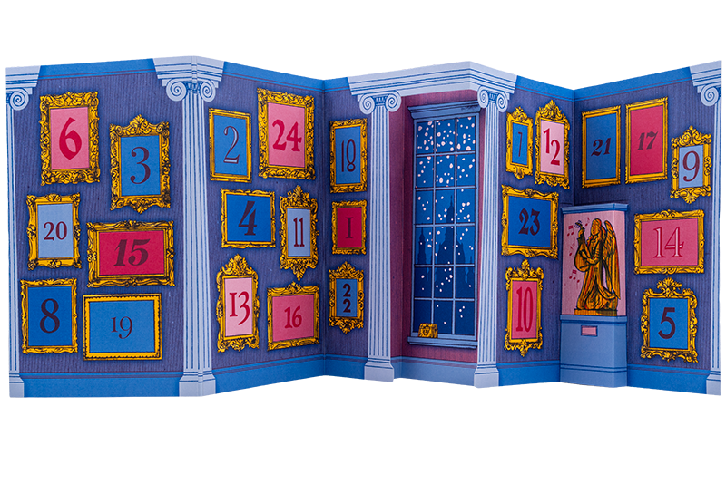 PopUp Adventskalender Gemäldegalerie