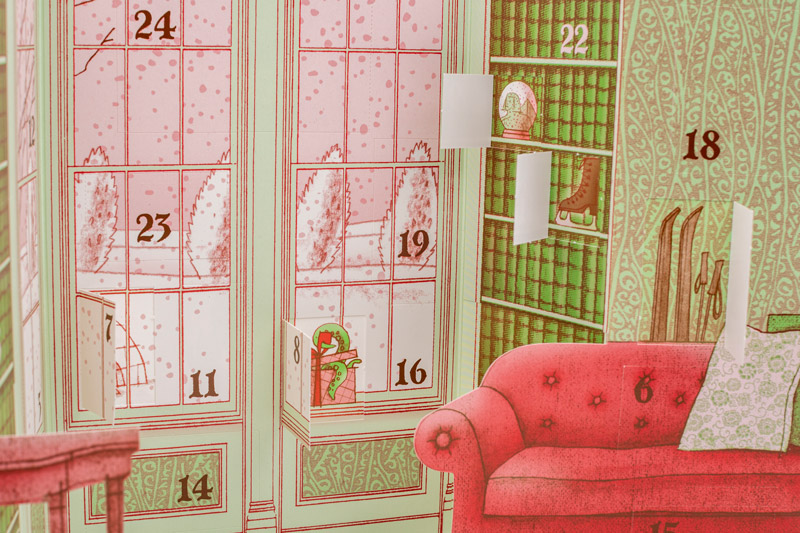 PopUp Adventskalender Gute Stube