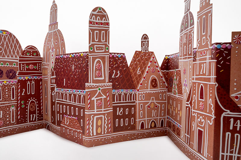 PopUp Adventskalender Pfefferkuchen Dresden
