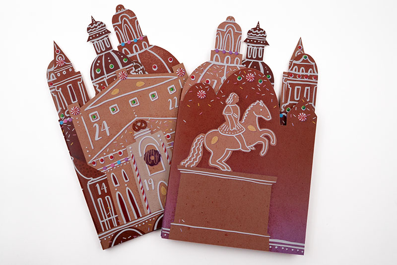 PopUp Adventskalender Pfefferkuchen Dresden