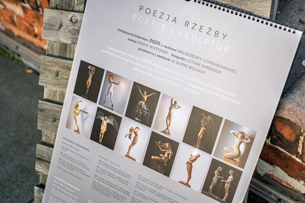 Kalender Poetry & Sculpture 2020