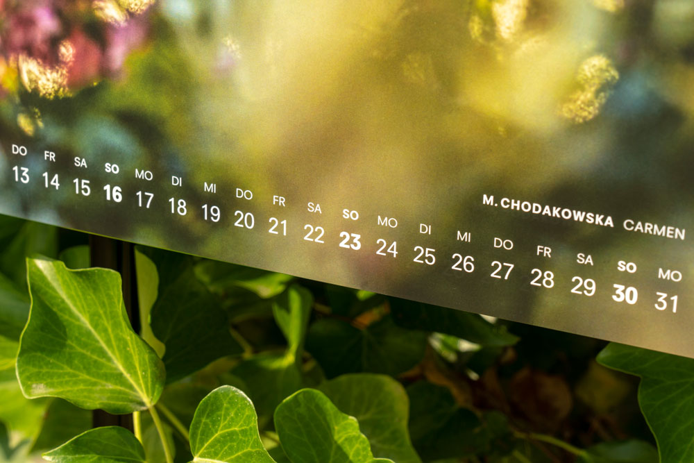 Kalender Mainau 2022