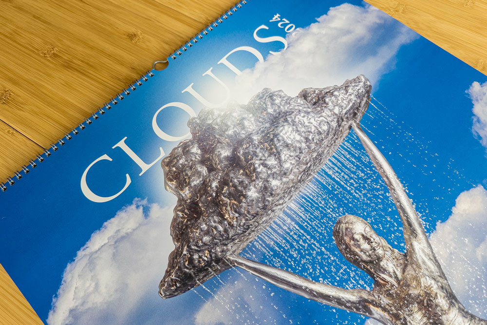 Kalender Clouds 2024