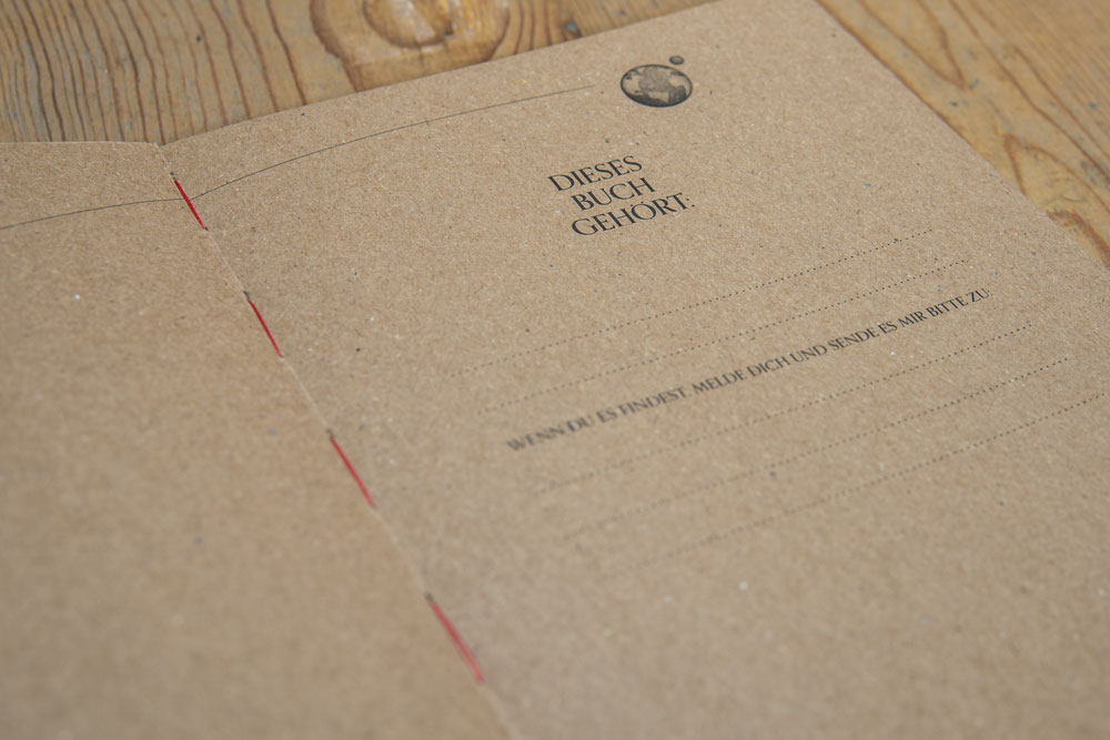 Umschlag mit Illustration